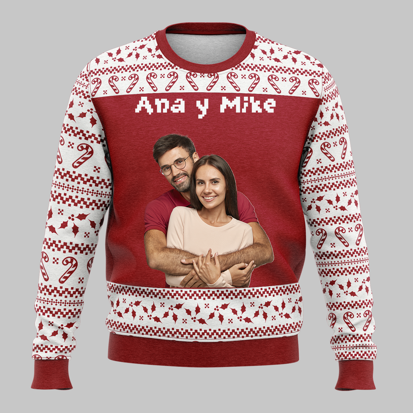 Sueter Navideño Personalizado 12