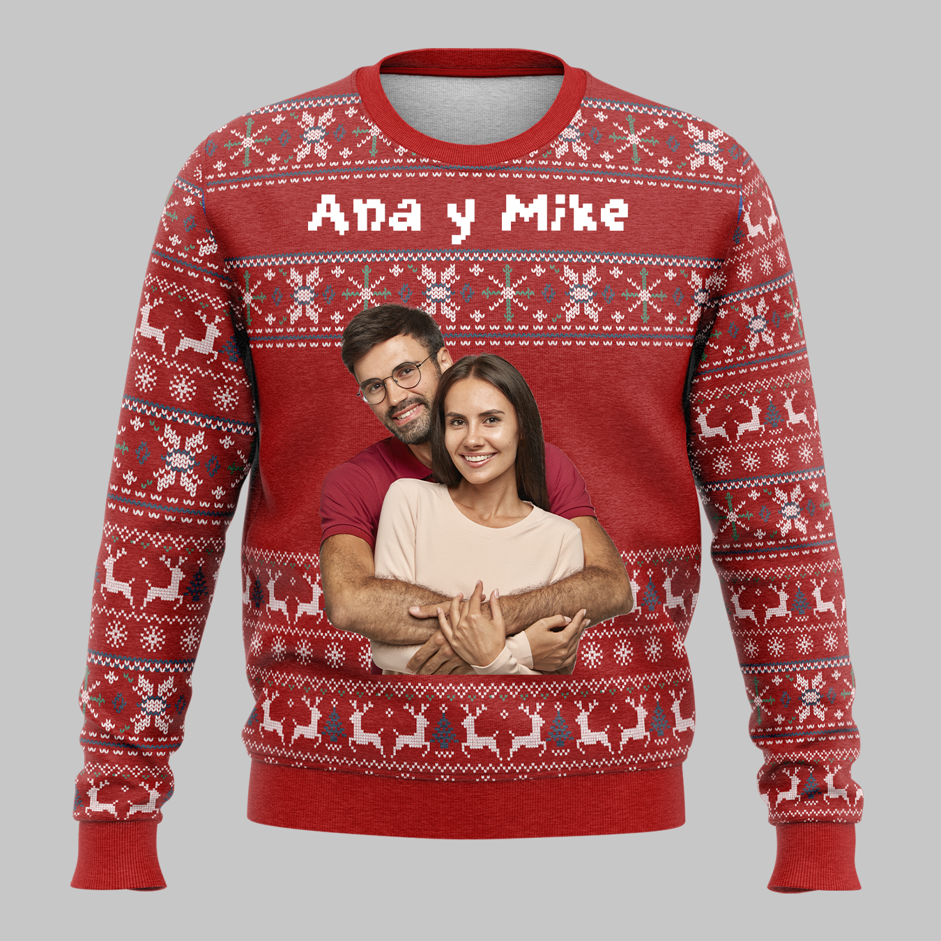 Sueter Navideño Personalizado 1