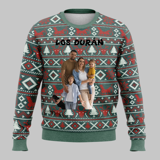 Sueter Navideño Personalizado 8